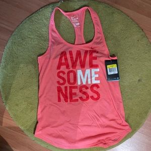 Nike dri-fit awesomeness tank